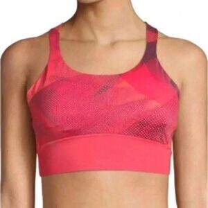 Coral Pink Women's Sports Bra - Stylish Support